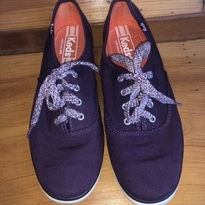 Keds plum casual canvas shoes
